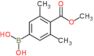 (4-methoxycarbonyl-3,5-dimethyl-phenyl)boronic acid