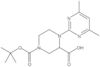 1-(1,1-Dimethylethyl) 4-(4,6-dimethyl-2-pyrimidinyl)-1,3-piperazinedicarboxylate