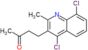 4-(4,8-Dichloro-2-methyl-3-quinolinyl)-2-butanone