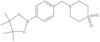 4-[4-(4,4,5,5-Tetramethyl[1,3,2]dioxaborolan-2-yl)benzyl]thiomorpholine 1,1-dioxide