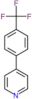 4-[4-(trifluoromethyl)phenyl]pyridine