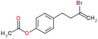 [4-(3-bromobut-3-enyl)phenyl] acetate