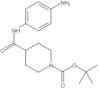 1-Piperidinecarboxylic acid, 4-[[(4-aminophenyl)amino]carbonyl]-, 1,1-dimethylethyl ester