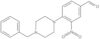 3-Nitro-4-[4-(phenylmethyl)-1-piperazinyl]benzaldehyde