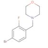 Morpholine, 4-[(4-bromo-2-fluorophenyl)methyl]-