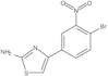 4-(4-Bromo-3-nitrophenyl)-2-thiazolamine