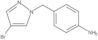 4-[(4-Bromo-1H-pyrazol-1-yl)methyl]benzenamine