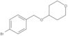 4-[(4-Bromophenyl)methoxy]tetrahydro-2H-pyran