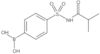 B-[4-[[(2-Methyl-1-oxopropyl)amino]sulfonyl]phenyl]boronic acid