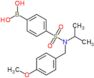 [4-[isopropyl-[(4-methoxyphenyl)methyl]sulfamoyl]phenyl]boronic acid