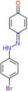 4-[(4-bromophenyl)hydrazono]cyclohexa-2,5-dien-1-one