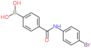 [4-[(4-bromophenyl)carbamoyl]phenyl]boronic acid