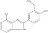 4-(4-Chloro-3H-imidazo[4,5-c]pyridin-2-yl)-2-methoxyphenol