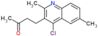 4-(4-chloro-2,6-dimethylquinolin-3-yl)butan-2-one