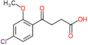 4-(4-chloro-2-methoxy-phenyl)-4-oxo-butanoic acid