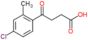 4-(4-chloro-2-methyl-phenyl)-4-oxo-butanoic acid