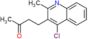 4-(4-chloro-2-methylquinolin-3-yl)butan-2-one