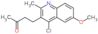 4-(4-chloro-6-methoxy-2-methylquinolin-3-yl)butan-2-one