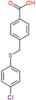 4-{[(4-chlorophenyl)sulfanyl]methyl}benzoic acid