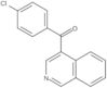 (4-Chlorophenyl)-4-isoquinolinylmethanone