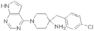 4-(4-chlorobenzyl)-1-(7H-pyrrolo[2,3-d]pyriMidin-4-yl)piperidin-4-aMine