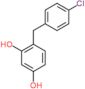 4-(4-chlorobenzyl)benzene-1,3-diol