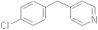 4-[(4-Chlorophenyl)methyl]pyridine