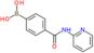 [4-(2-pyridylcarbamoyl)phenyl]boronic acid