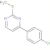 Pyrimidine, 4-(4-chlorophenyl)-2-(methylthio)-