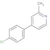 Pyridine, 4-(4-chlorophenyl)-2-methyl-