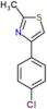 4-(4-chlorophenyl)-2-methyl-1,3-thiazole