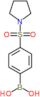 [4-(pyrrolidin-1-ylsulfonyl)phenyl]boronic acid