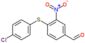 4-[(4-chlorophenyl)sulfanyl]-3-nitrobenzaldehyde