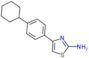 4-(4-cyclohexylphenyl)-1,3-thiazol-2-amine