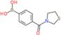 [4-(thiazolidine-3-carbonyl)phenyl]boronic acid