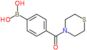 [4-(thiomorpholine-4-carbonyl)phenyl]boronic acid