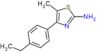 4-(4-ethylphenyl)-5-methyl-1,3-thiazol-2-amine