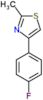 4-(4-fluorophenyl)-2-methyl-1,3-thiazole