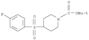 1-Piperidinecarboxylicacid, 4-[(4-fluorophenyl)sulfonyl]-, 1,1-dimethylethyl ester