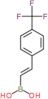 {(E)-2-[4-(trifluoromethyl)phenyl]ethenyl}boronic acid