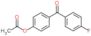 [4-(4-fluorobenzoyl)phenyl] acetate