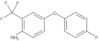 4-(4-Fluorophenoxy)-2-(trifluoromethyl)benzenamine