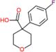 4-(4-fluorophenyl)tetrahydro-2H-pyran-4-carboxylic acid