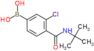 [4-(tert-butylcarbamoyl)-3-chloro-phenyl]boronic acid
