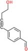 4-(4-hydroxybut-1-ynyl)benzaldehyde