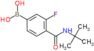 [4-(tert-butylcarbamoyl)-3-fluoro-phenyl]boronic acid
