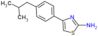 4-[4-(2-methylpropyl)phenyl]-1,3-thiazol-2-amine