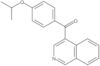 4-Isoquinolinyl[4-(1-methylethoxy)phenyl]methanone