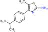 5-methyl-4-[4-(propan-2-yl)phenyl]-1,3-thiazol-2-amine