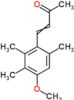 4-(4-Methoxy-2,3,6-trimethylphenyl)but-3-en-2-one